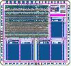 microcontroller chip layout